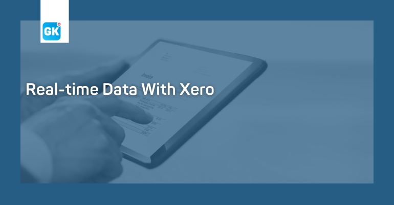 Real Time Accounting Data with Xero cloud accounting software.