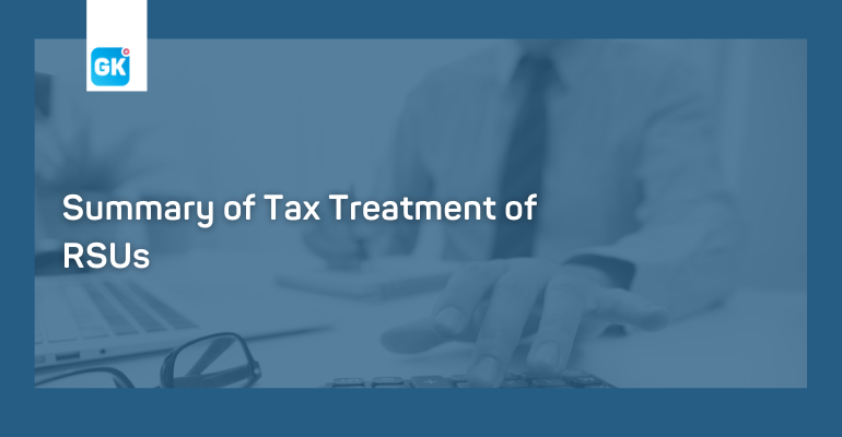 Tax Treatment of RSU
